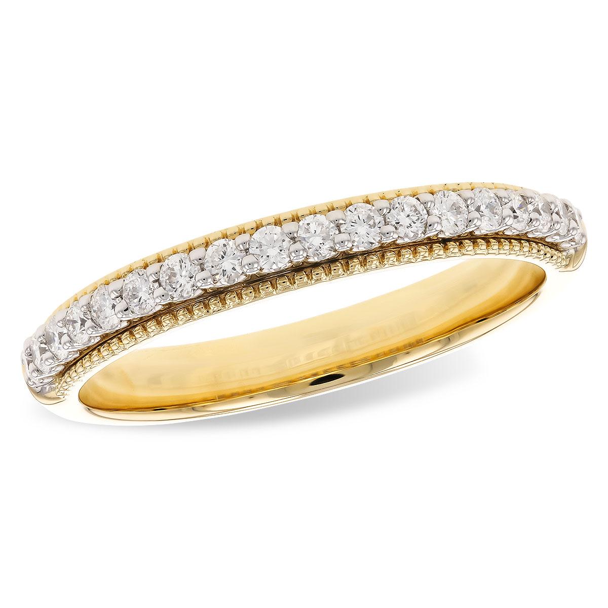 14KT Gold Ladies Diamond Wedding Ring