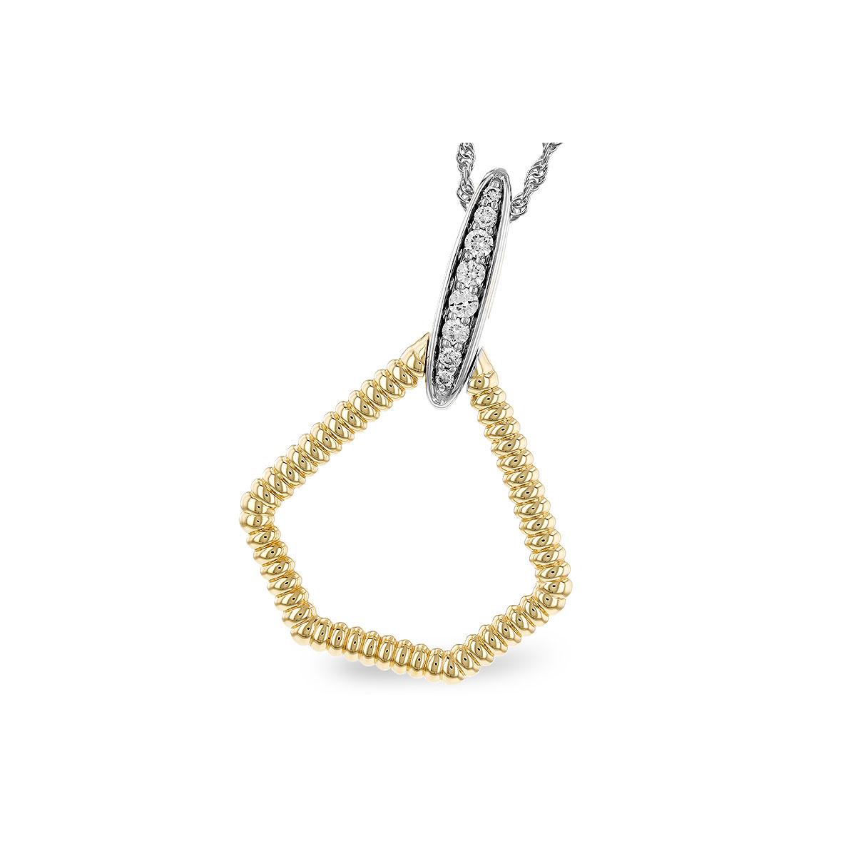 14KT Gold Diamond Necklace