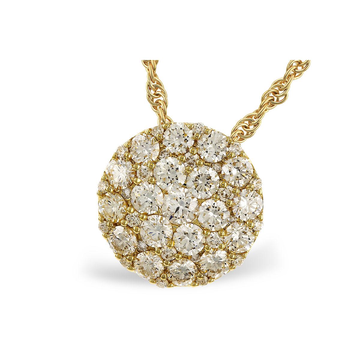 14KT Gold Diamond Necklace