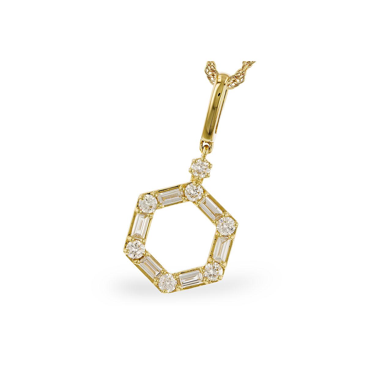 14KT Gold Diamond Necklace