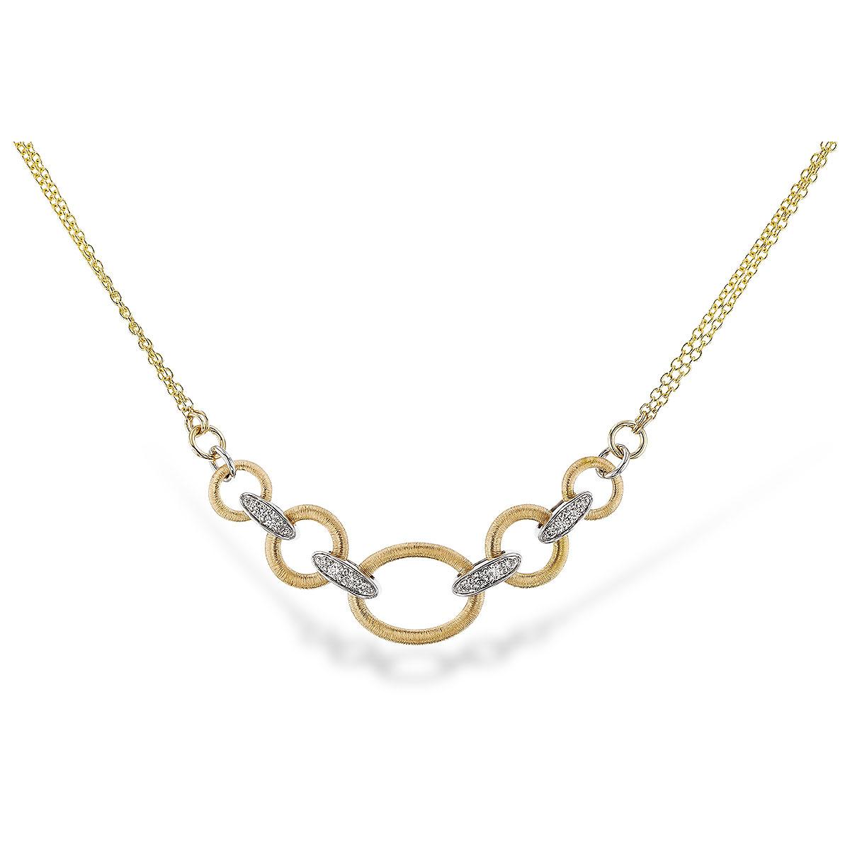 14KT Gold Diamond Necklace