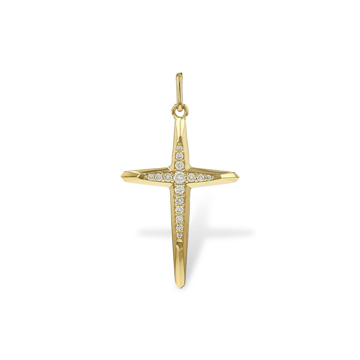14KT Gold Diamond Pendant