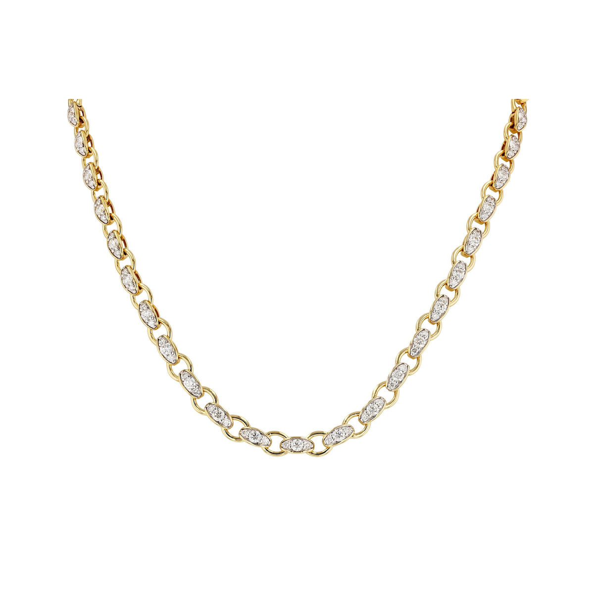 14KT Gold Diamond Necklace