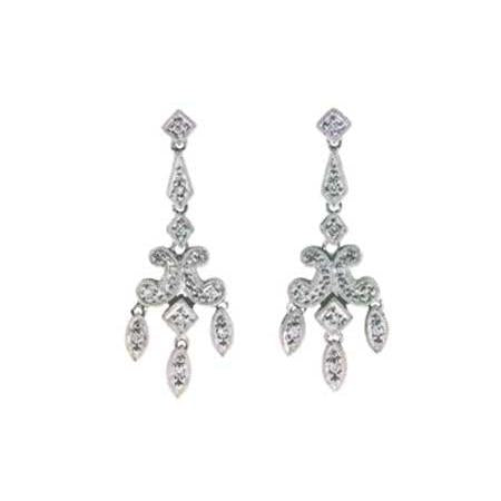 14KT Gold Diamond Earrings