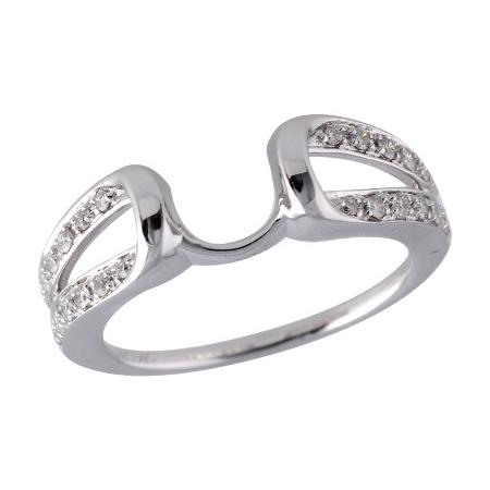 14KT Gold Ladies Diamond Wrap/Guard