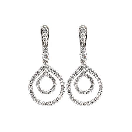 14KT Gold Diamond Earrings