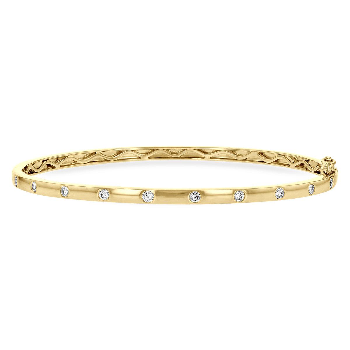 14KT Gold Diamond Bracelet