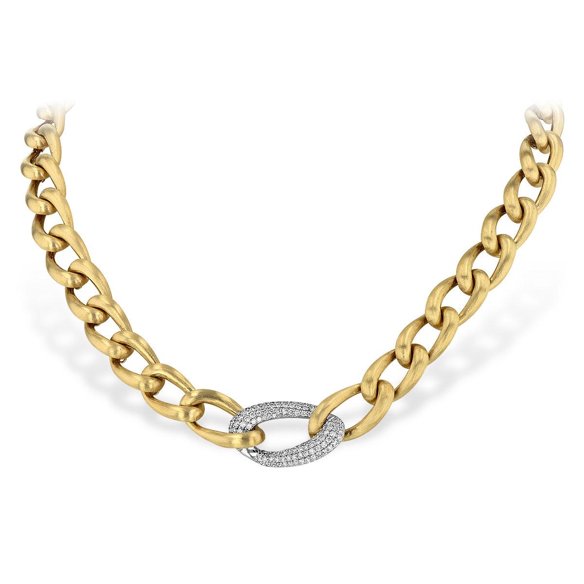 14KT Gold Diamond Necklace