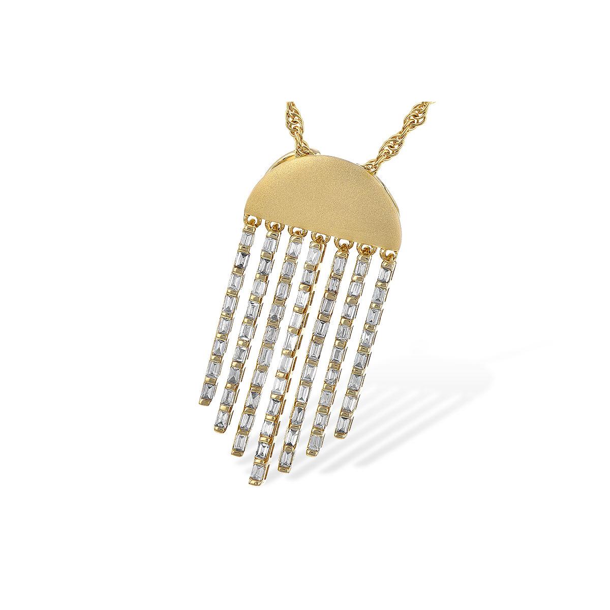 14KT Gold Diamond Necklace