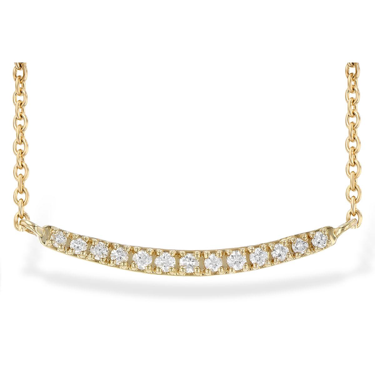 14KT Gold Diamond Necklace