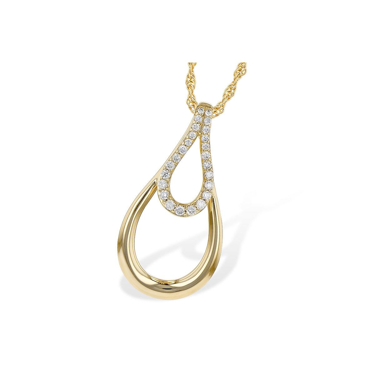 14KT Gold Diamond Necklace