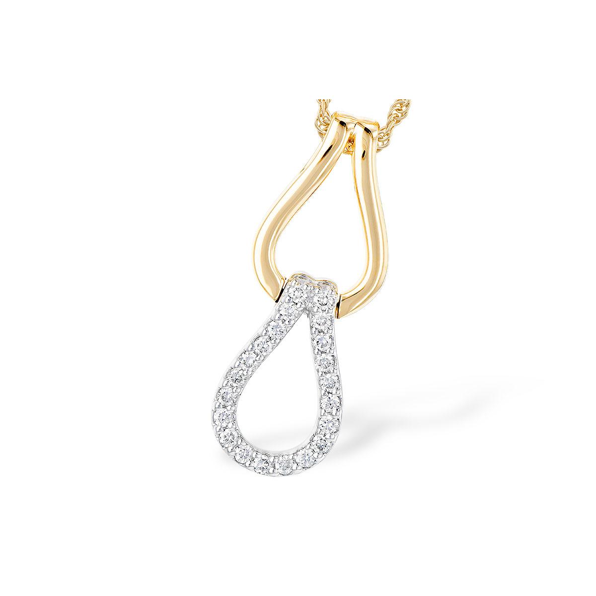 14KT Gold Diamond Necklace