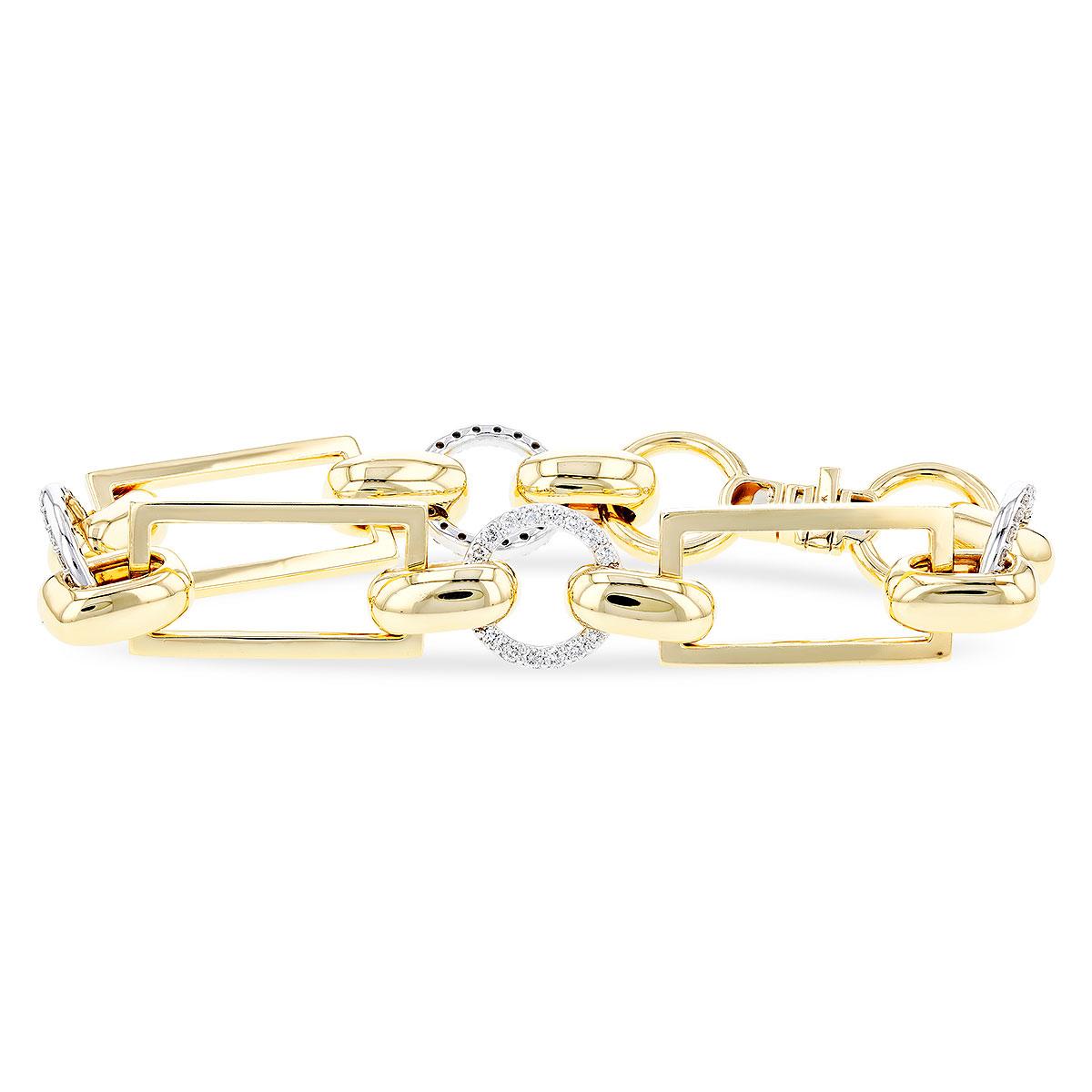 14KT Gold Diamond Bracelet