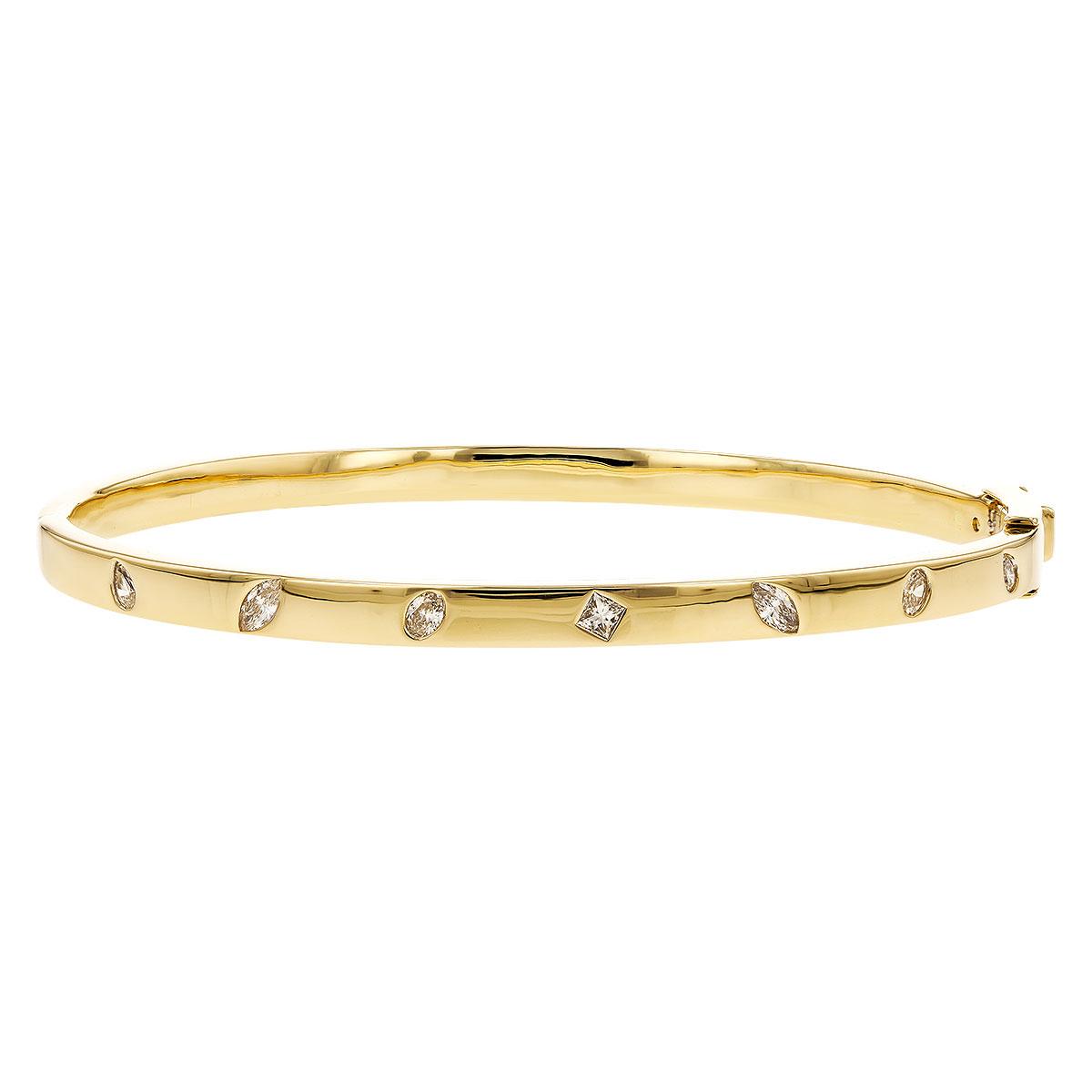 14KT Gold Diamond Bracelet