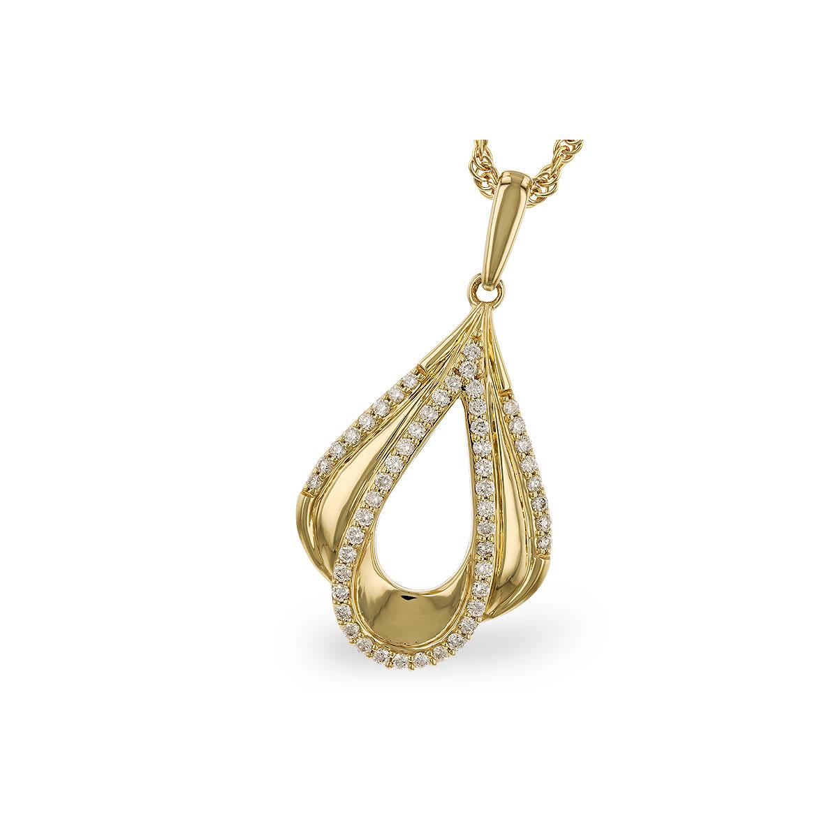 14KT Gold Diamond Necklace