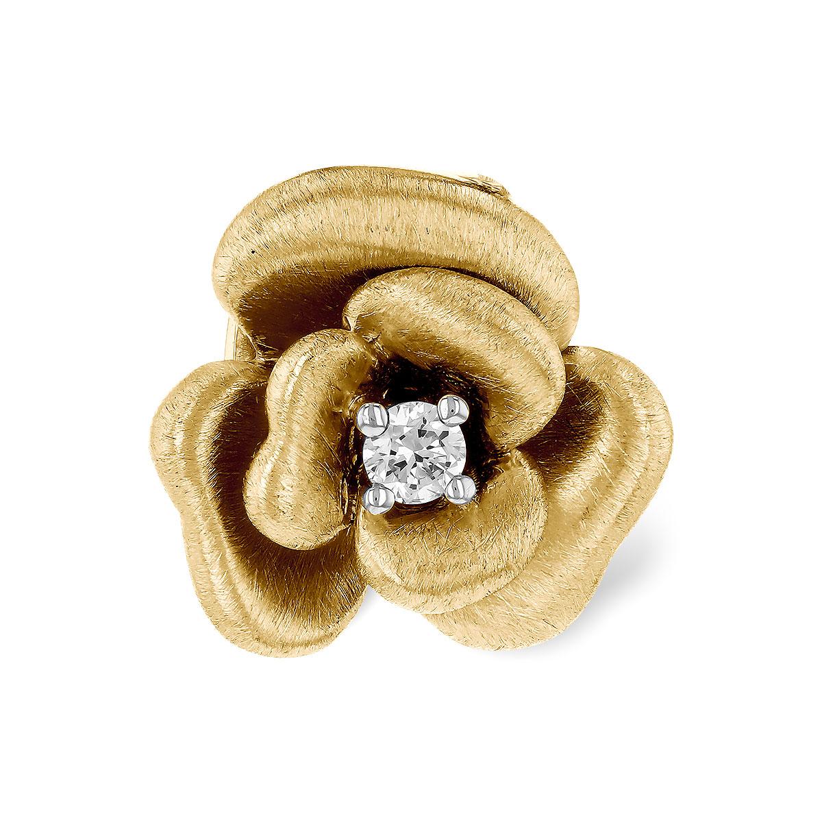 14KT Gold Diamond Pendant