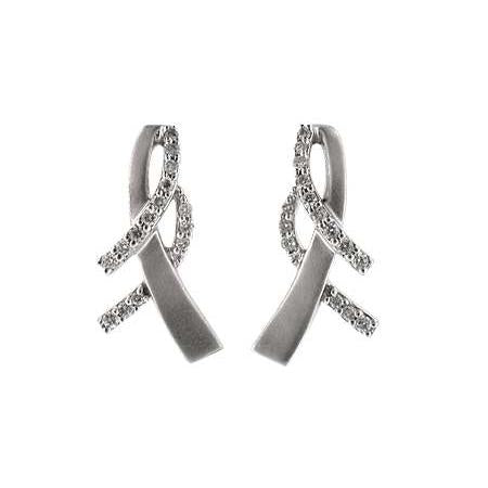 14KT Gold Diamond Earrings