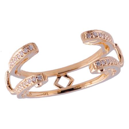 14KT Gold Ladies Diamond Wedding Ring