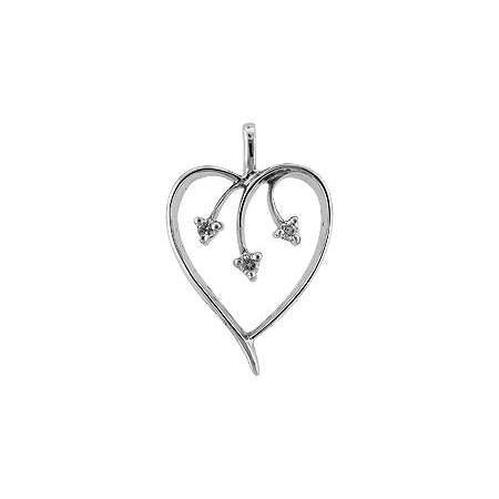 14KT Gold Diamond Pendant