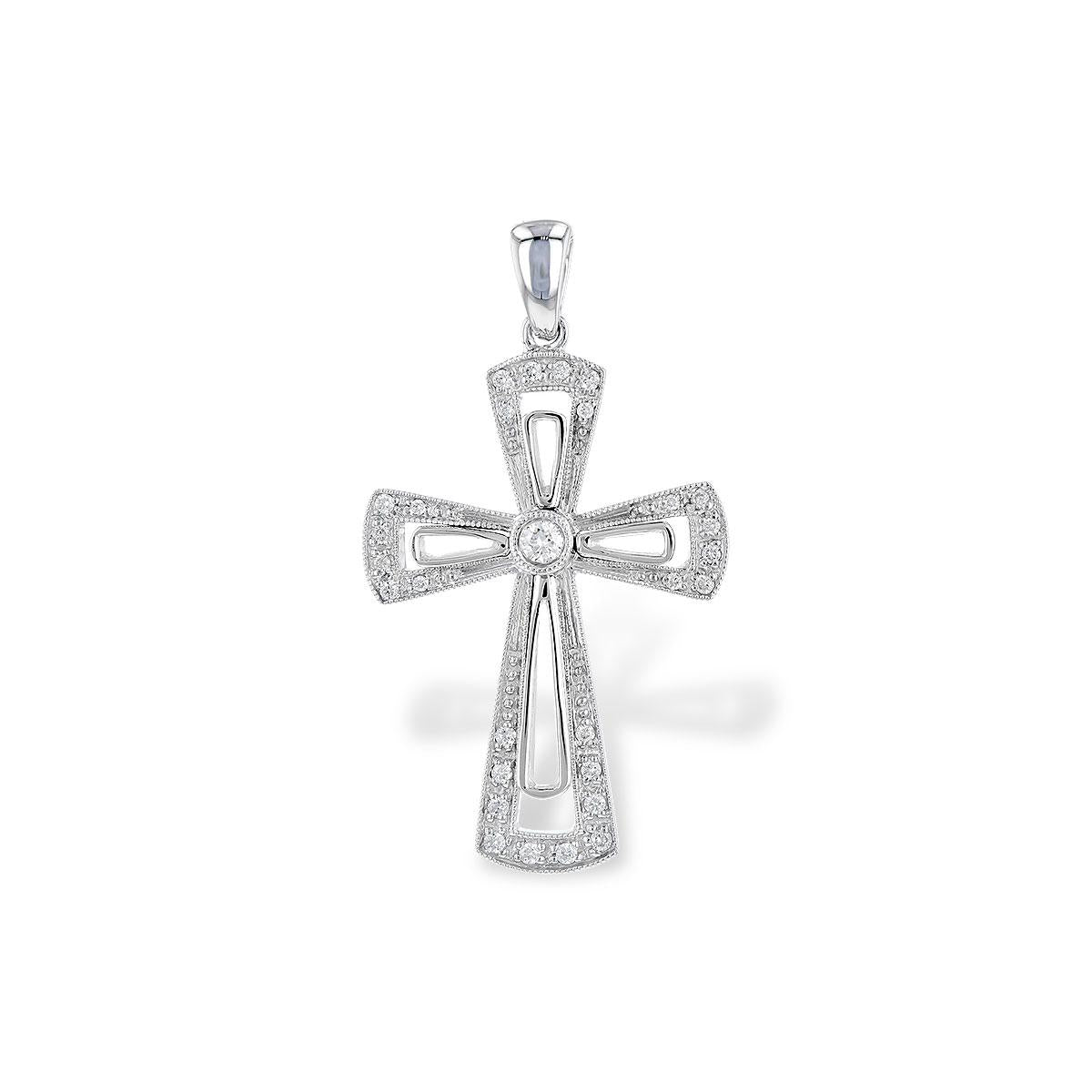 14KT Gold Diamond Pendant