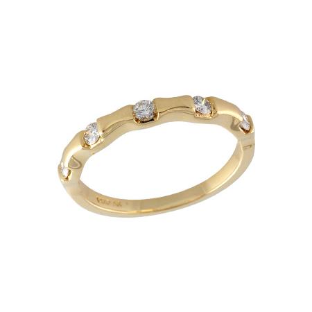 14KT Gold Ladies Diamond Wedding Ring