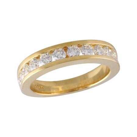 14KT Gold Ladies Diamond Wedding Ring