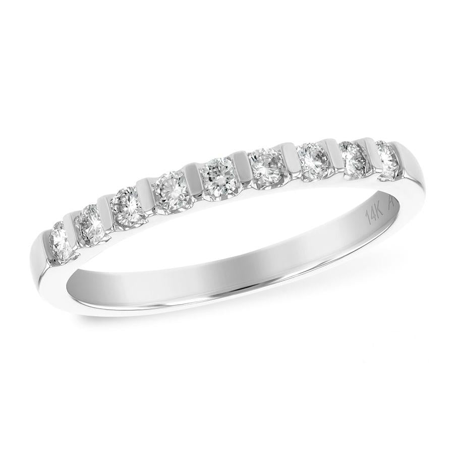 14KT Gold Ladies Diamond Wedding Ring