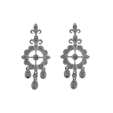 14KT Gold Diamond Earrings