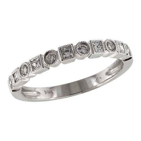 14KT Gold Ladies Diamond Wedding Ring