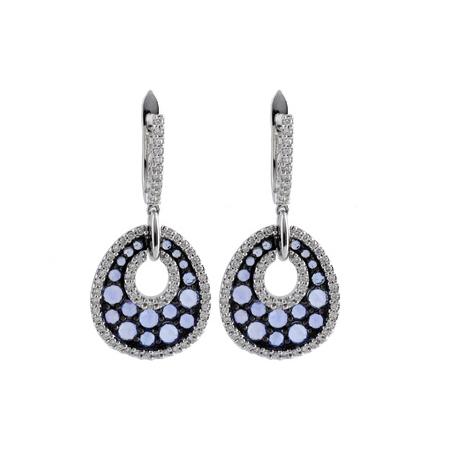 14KT Gold Sapphire Earrings