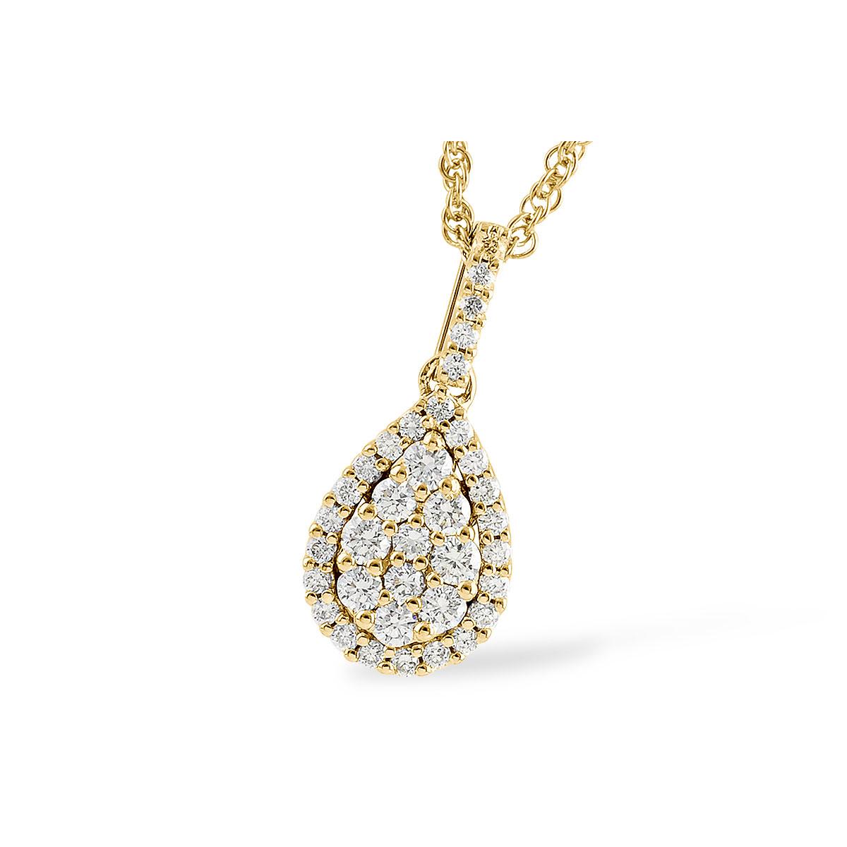 14KT Gold Diamond Necklace