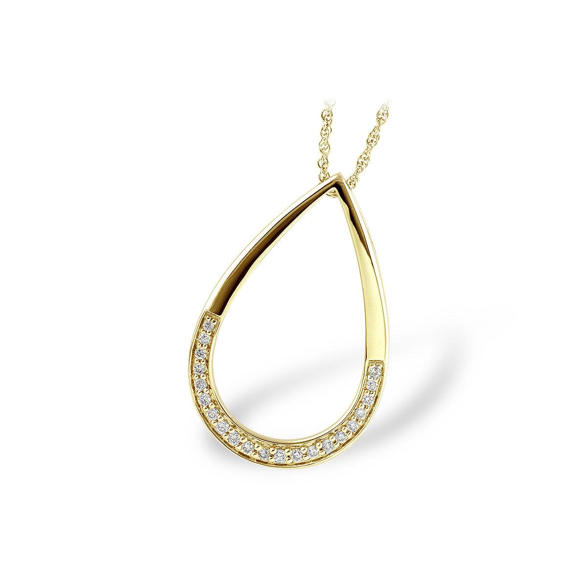 14KT Gold Diamond Necklace