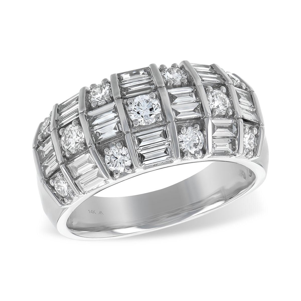 14KT Gold Ladies Diamond Wedding Ring