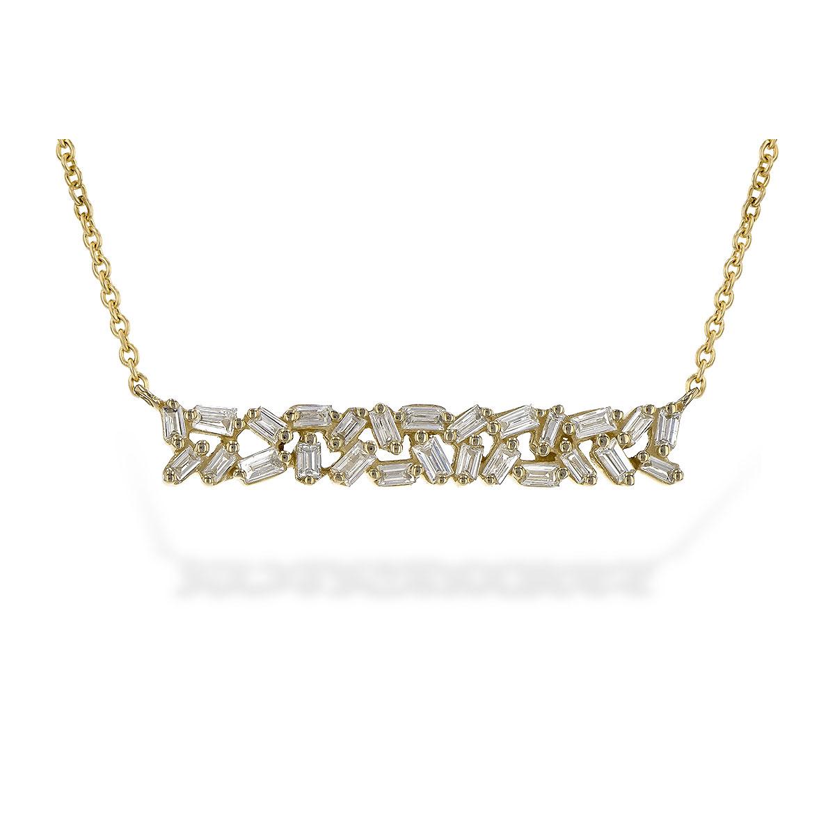 14KT Gold Diamond Necklace