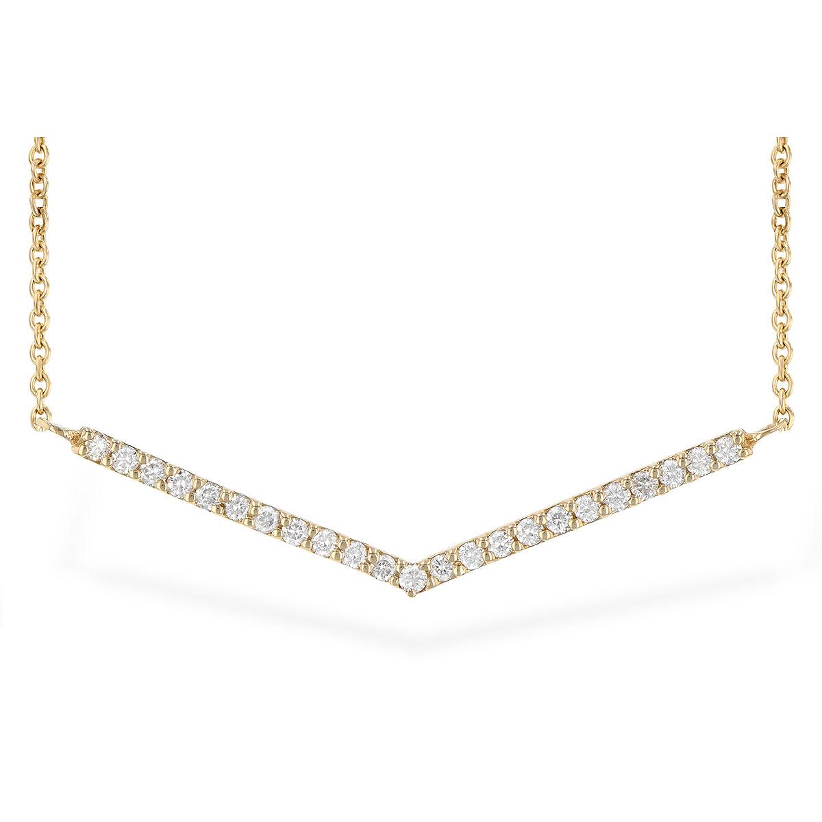 14KT Gold Diamond Necklace