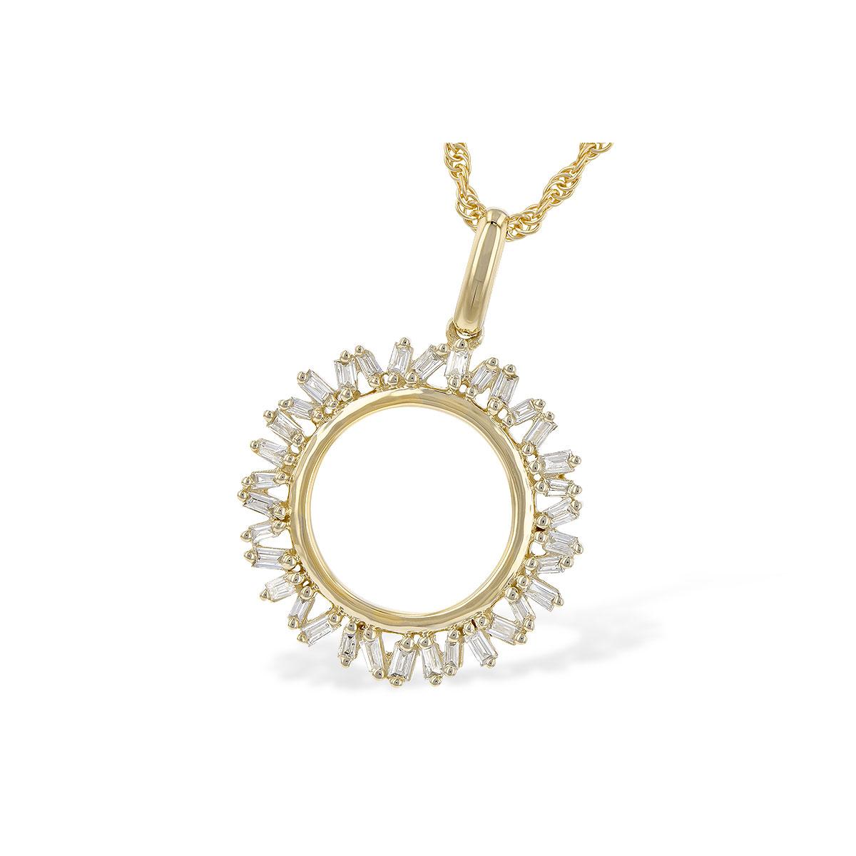 14KT Gold Diamond Necklace