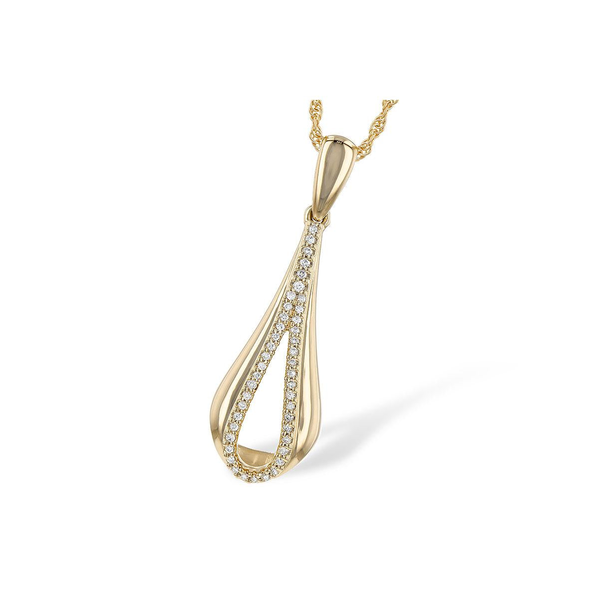 14KT Gold Diamond Necklace