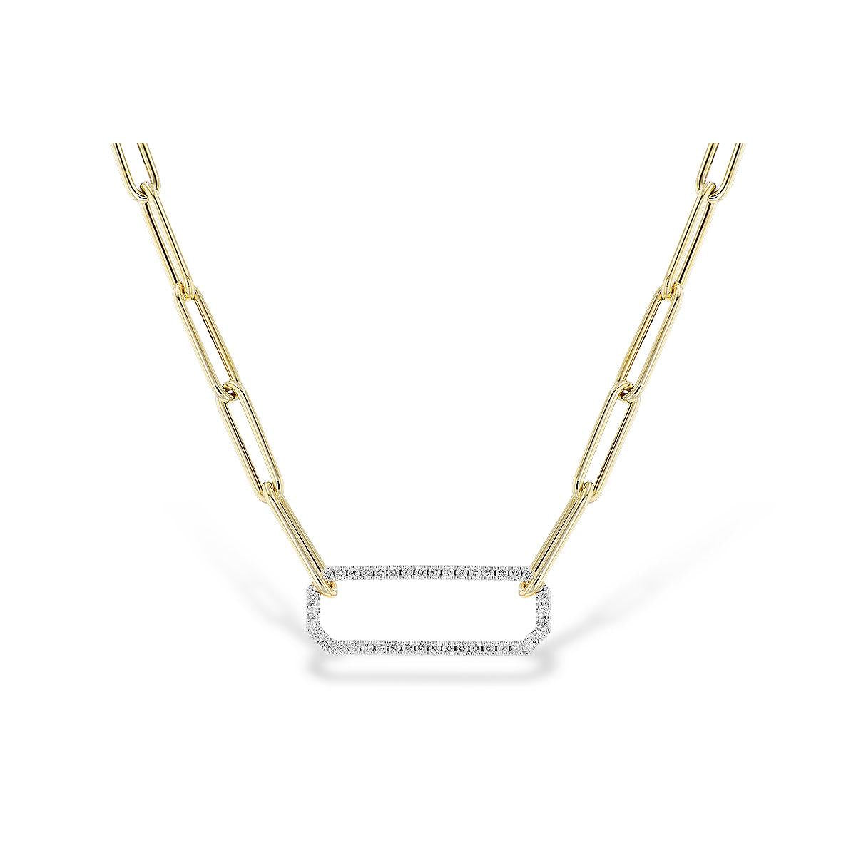 14KT Gold Diamond Necklace