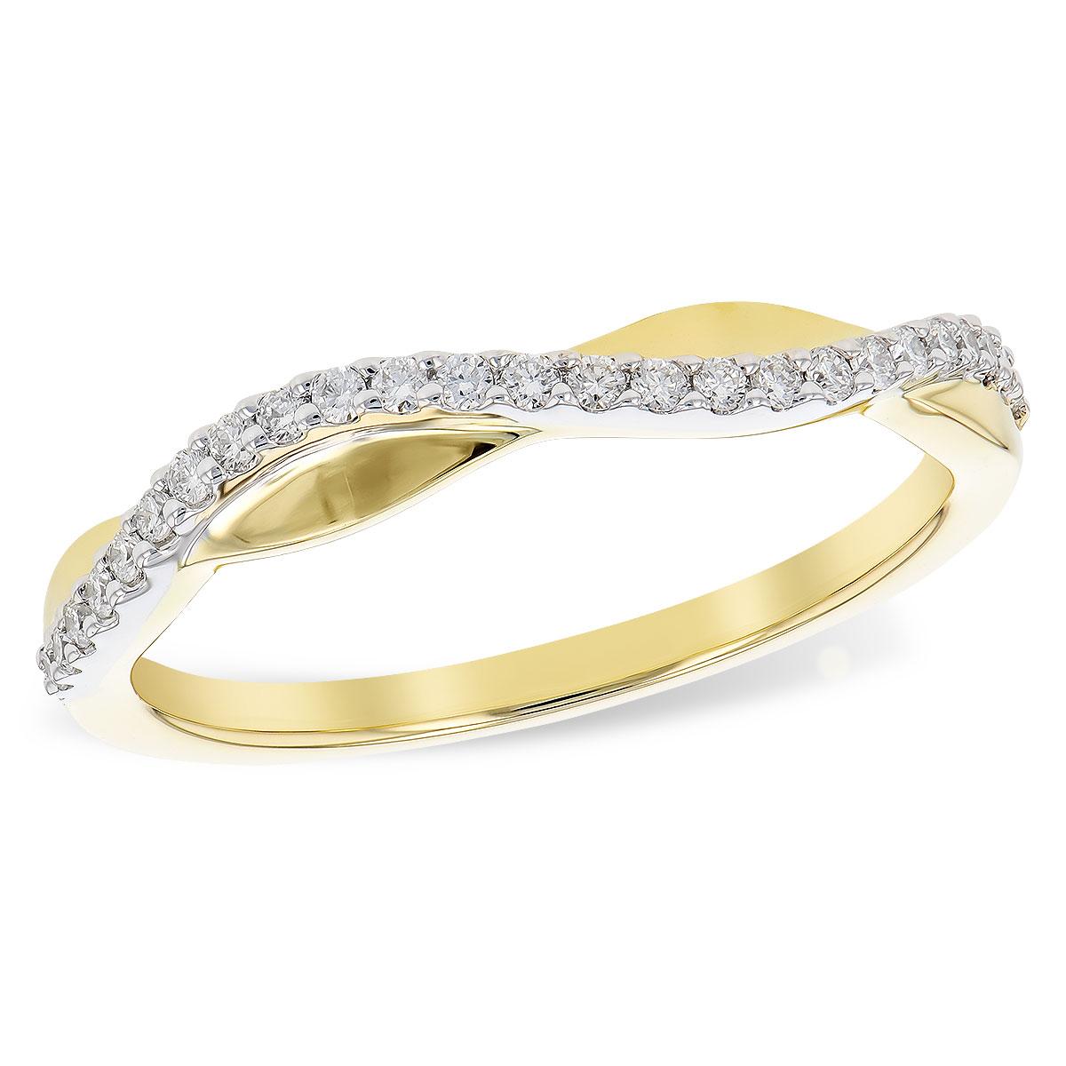 14KT Gold Ladies Diamond Wedding Ring