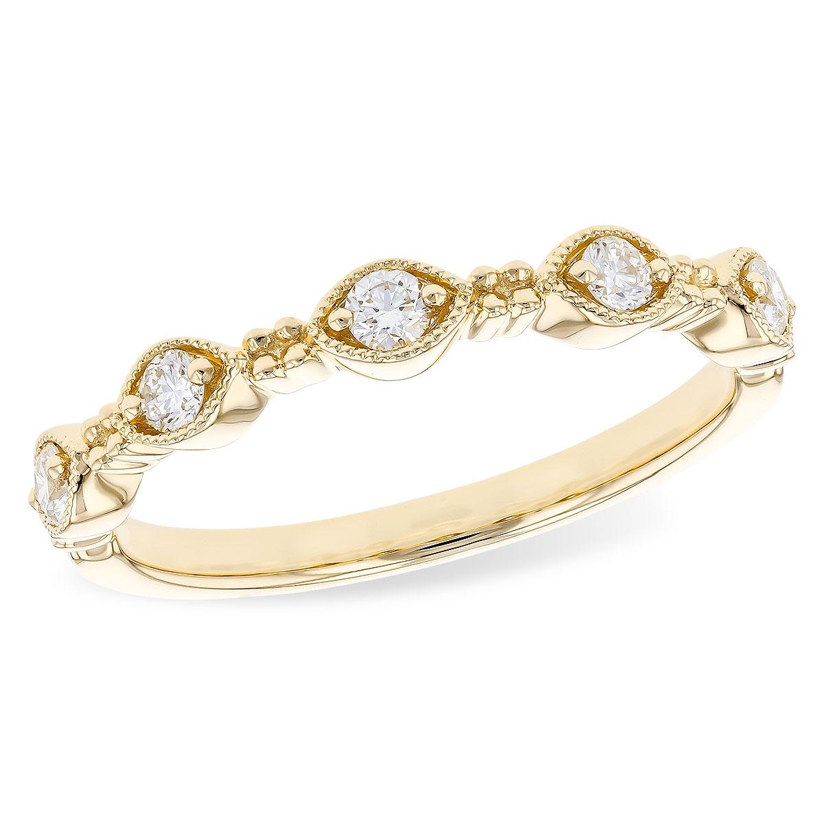 14KT Gold Ladies Diamond Wedding Ring
