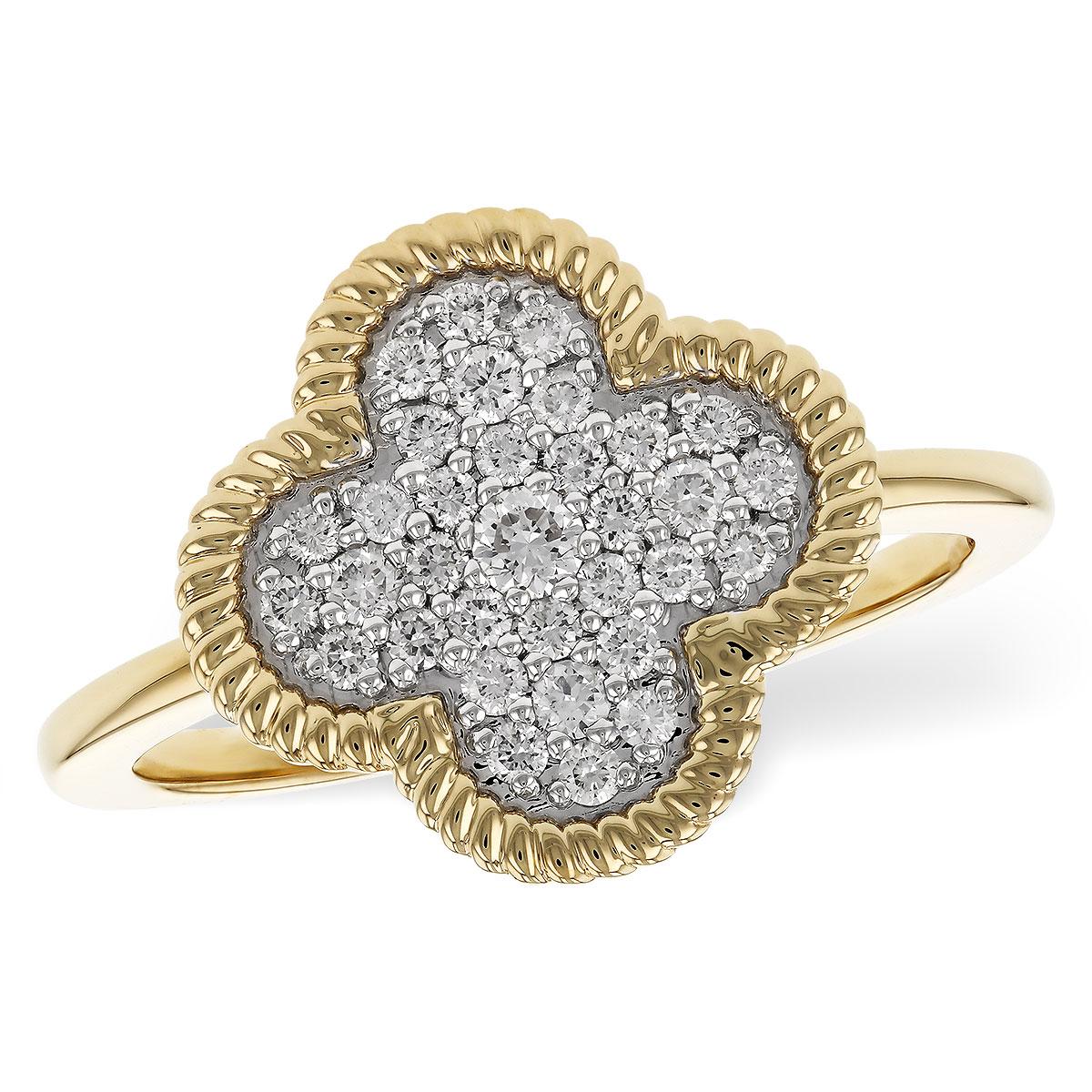 14KT Gold Ladies Diamond Ring