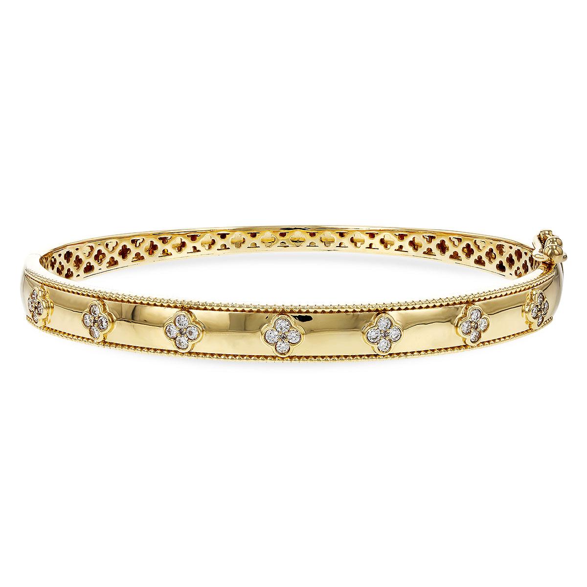 14KT Gold Diamond Bracelet