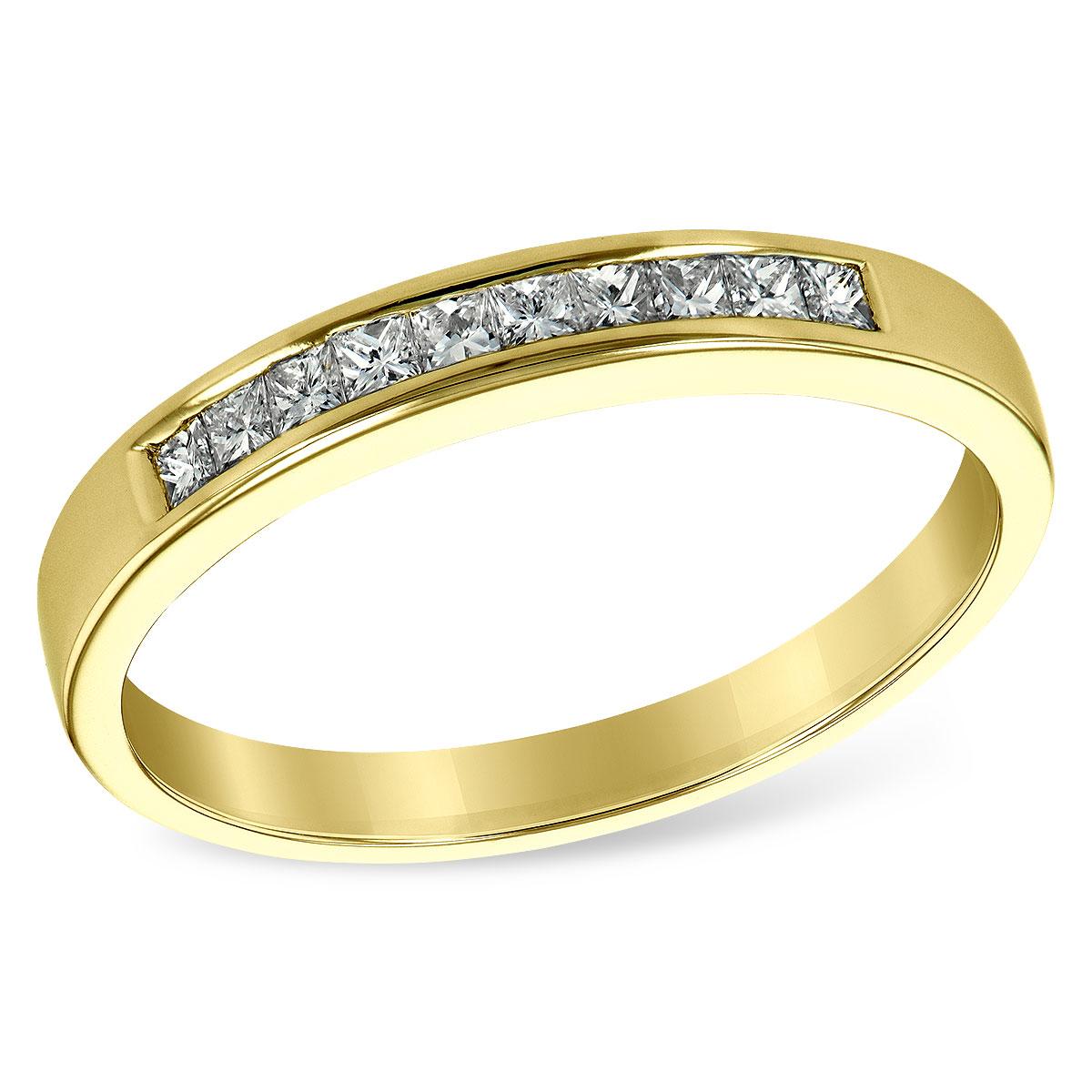 14KT Gold Ladies Diamond Wedding Ring
