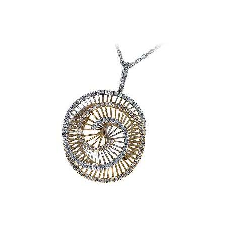 14KT Gold Diamond Necklace