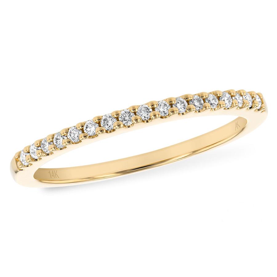 14KT Gold Ladies Diamond Wedding Ring