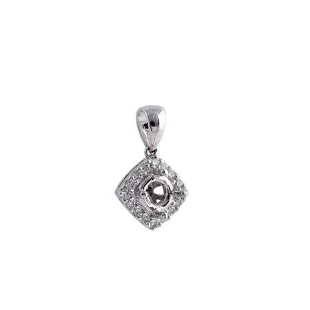14KT Gold Diamond Pendant