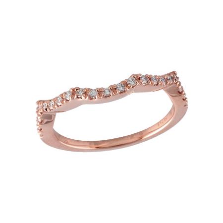 14KT Gold Ladies Diamond Wedding Ring