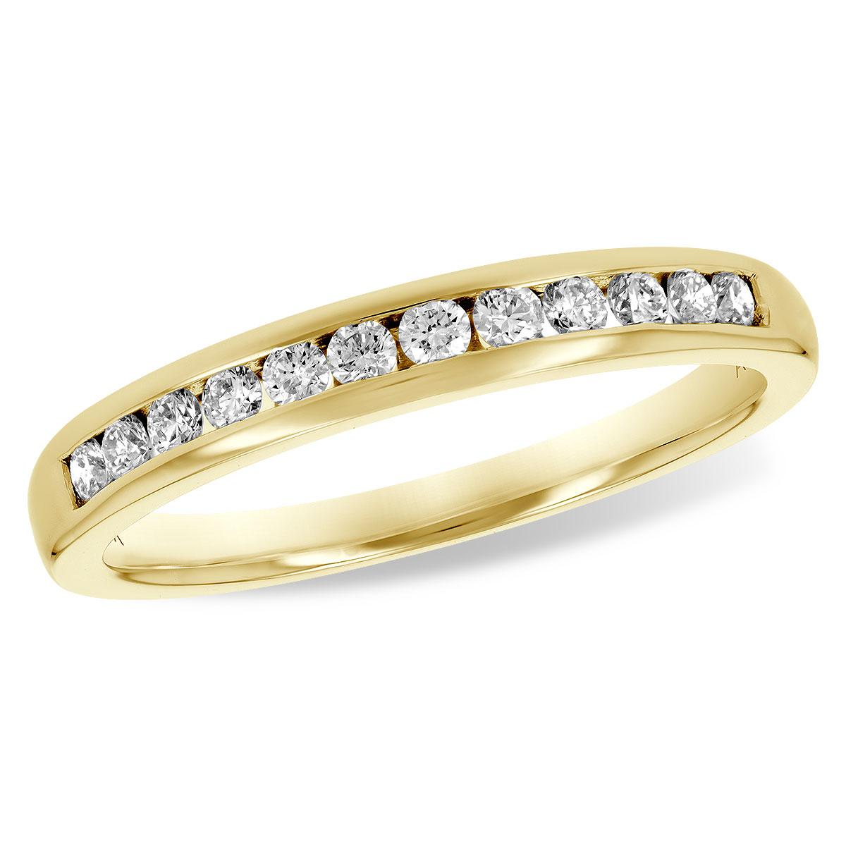 14KT Gold Ladies Diamond Wedding Ring