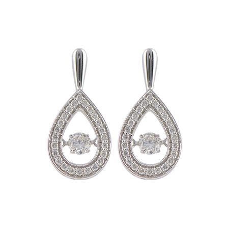 14KT Gold Diamond Earrings
