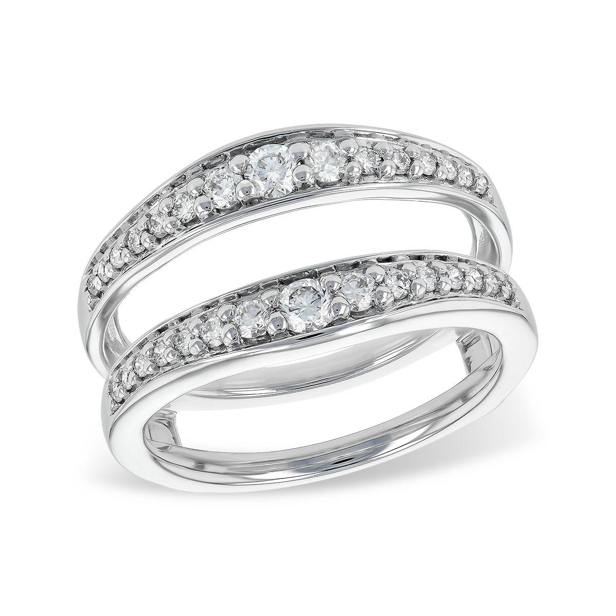14KT Gold Ladies Diamond Wrap/Guard